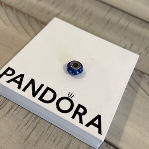 Pandora large blue bead